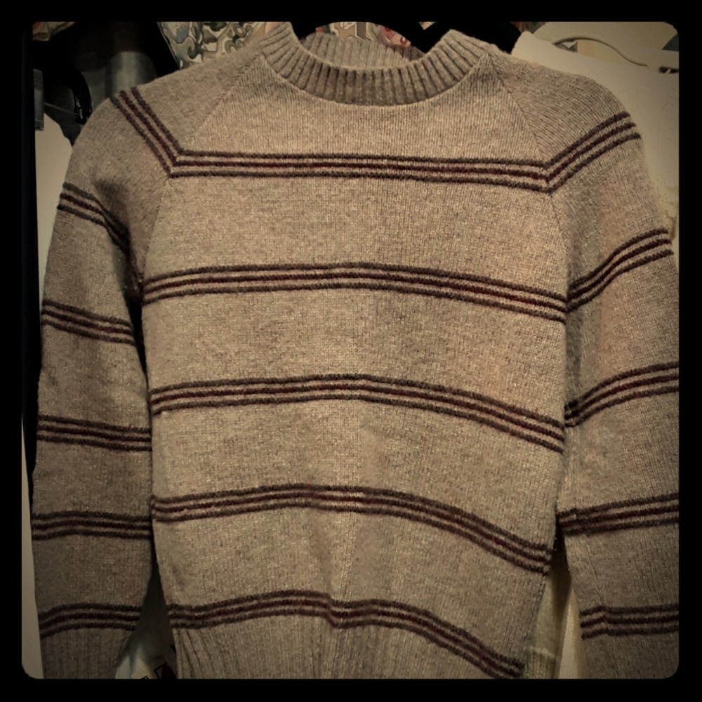 Vintage Wool Prego II Striped Sweater